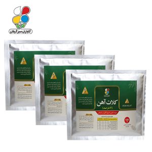 کلات آهن 6 درصد 100 گرمی مجموعه 3 عددی