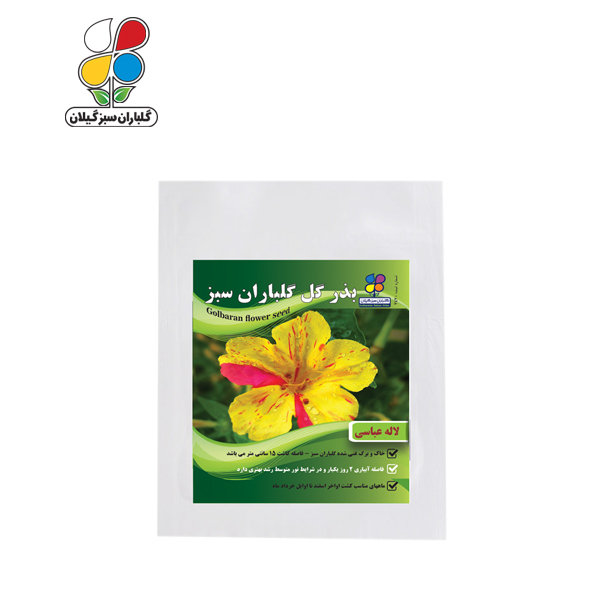 بذر گل لاله عباسی بسته بندی کوچک ( بسته 20 عددی )