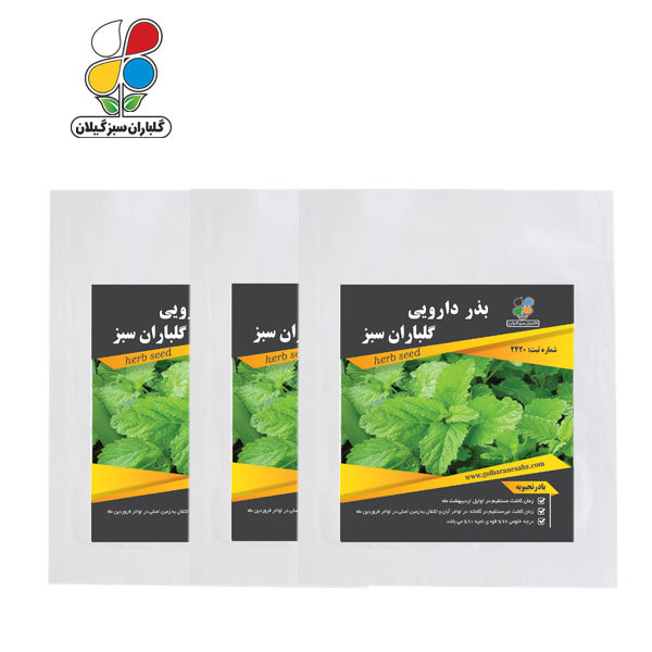 بذر بادرنجبویه بسته سه عددی - Image 2