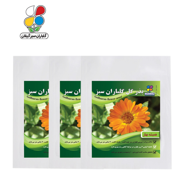 بذر گل همیشه بهار بسته 3 عددی