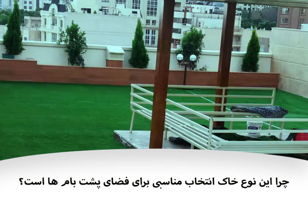 چرا این نوع خاک انتخاب مناسبی برای فضای پشت بام ها است؟