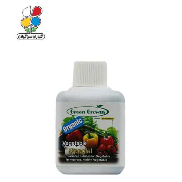 کود مایع سبزیجات ارگانیک گرین گروت ظرفیت 90 میلی لیتری